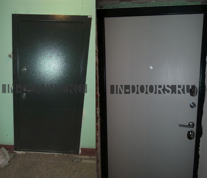 Стальная взломостойкая дверь (металл 3мм) изготовленная на заказ